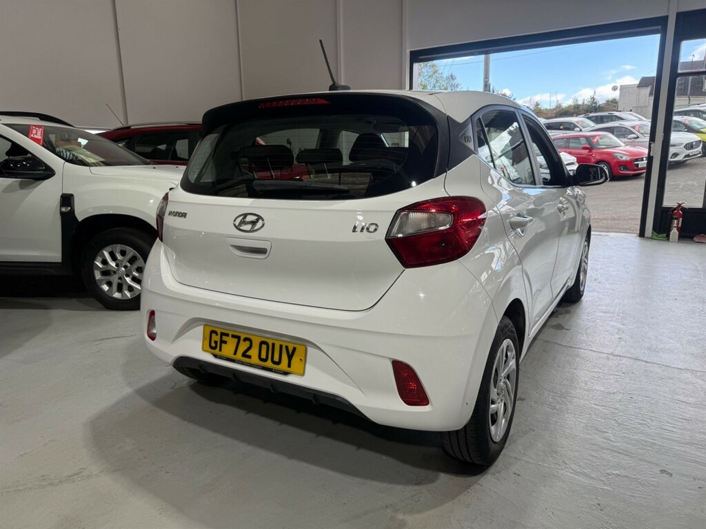 Hyundai I10 1.0 Se Euro 6 Ss GF72OUY White #6