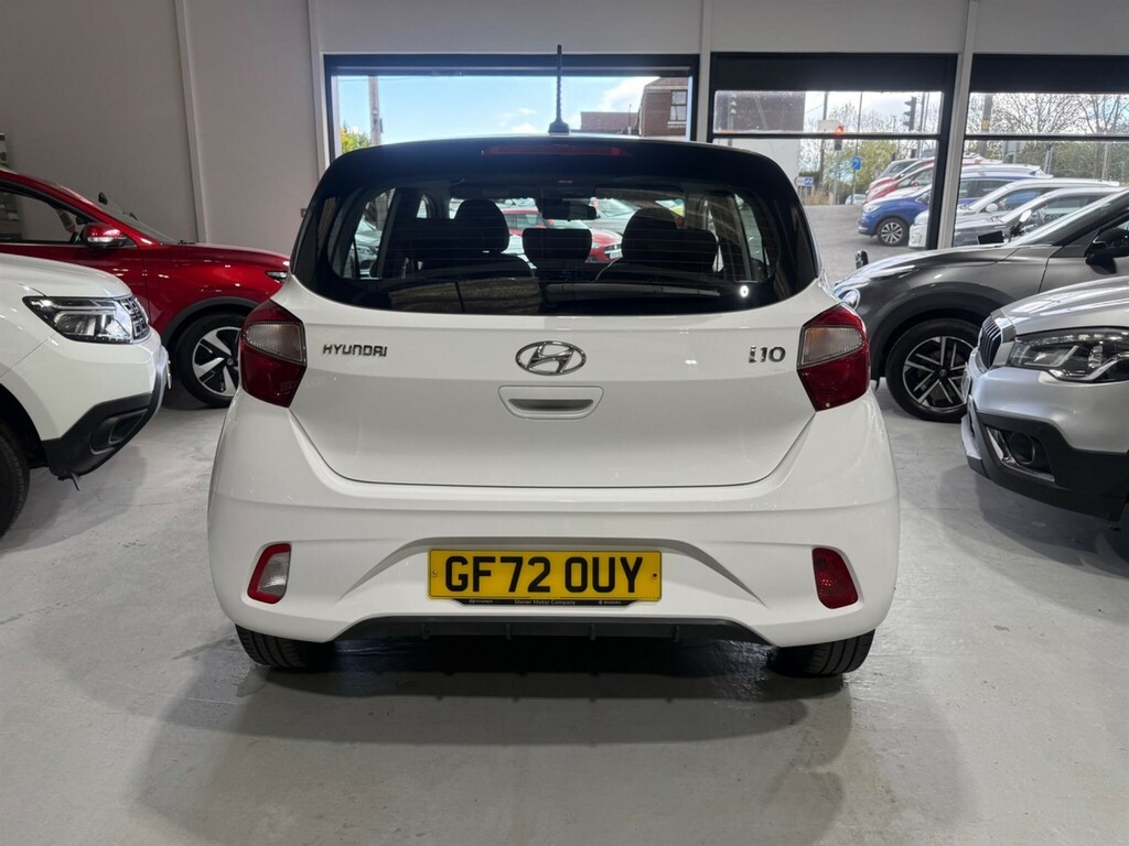 Hyundai I10 1.0 Se Euro 6 Ss GF72OUY White #5