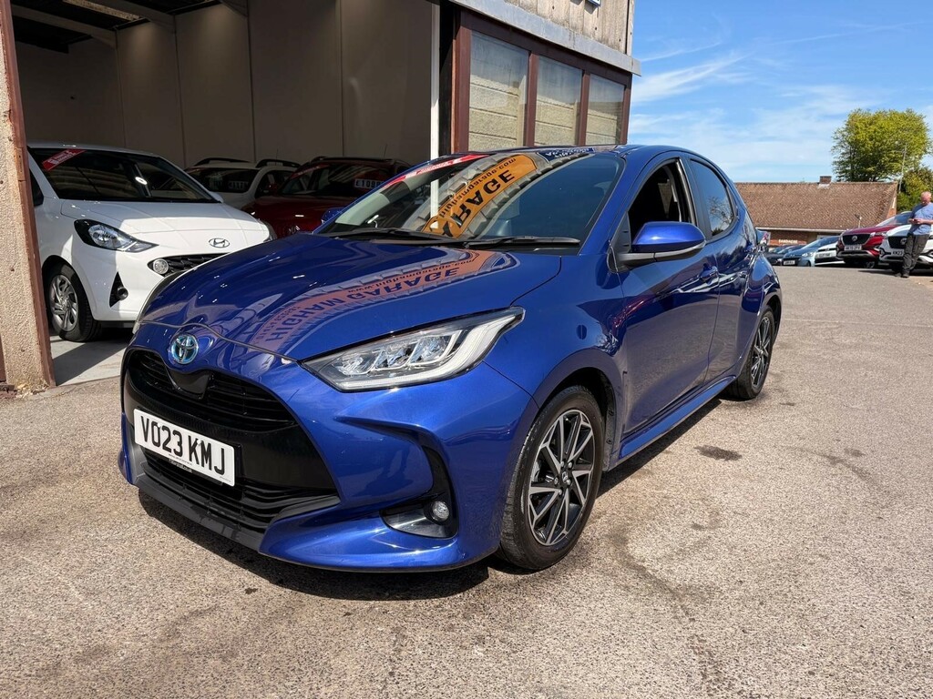 Toyota Yaris 1.5 Vvt-h Design E-cvt Euro 6 Ss VO23KMJ Blue #3