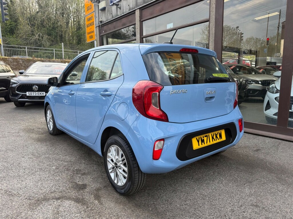 Kia Picanto 1.0 Dpi 2 Euro 6 Ss YM71KKW Blue #6