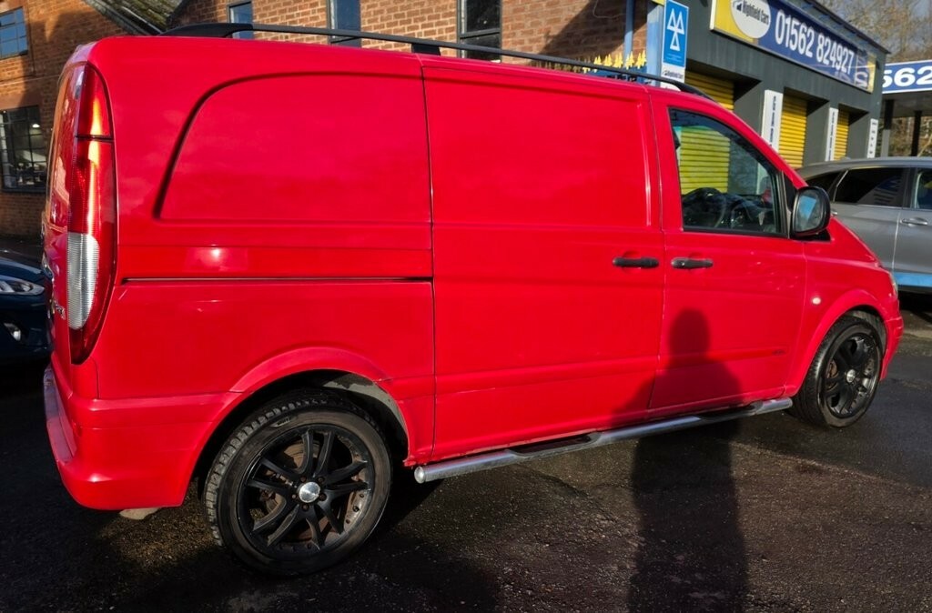 Mercedes-Benz Vito 3.0 120Cdi WN09JHU Red #4