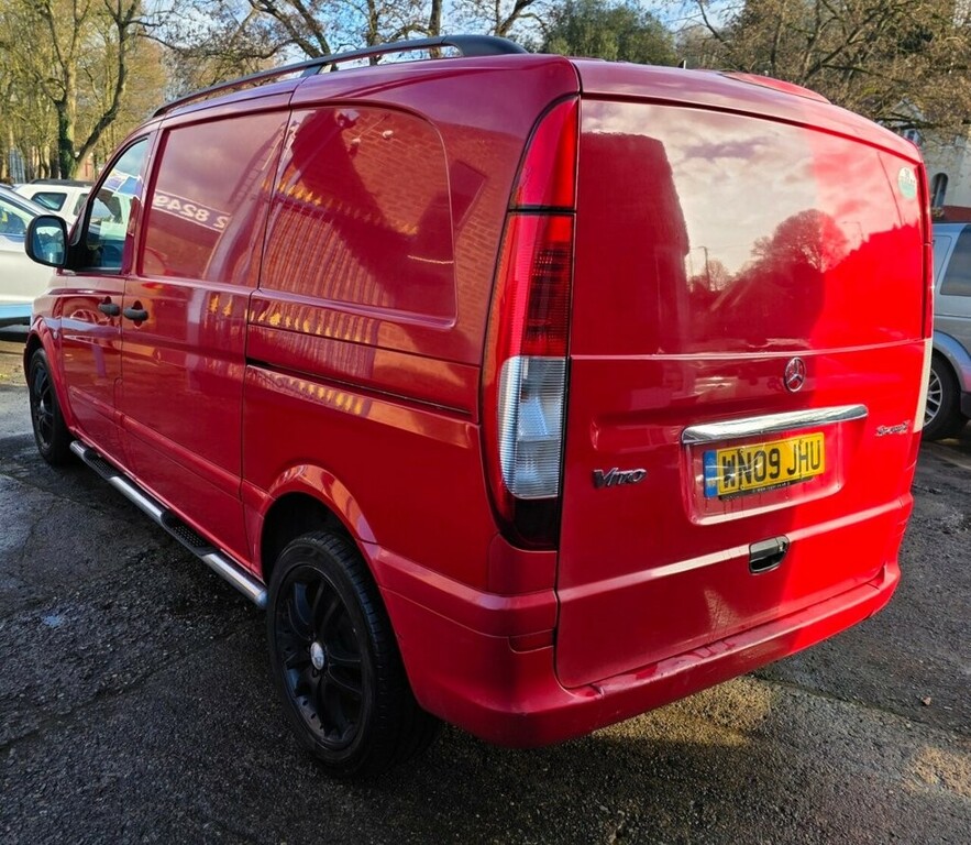 Mercedes-Benz Vito 3.0 120Cdi WN09JHU Red #6