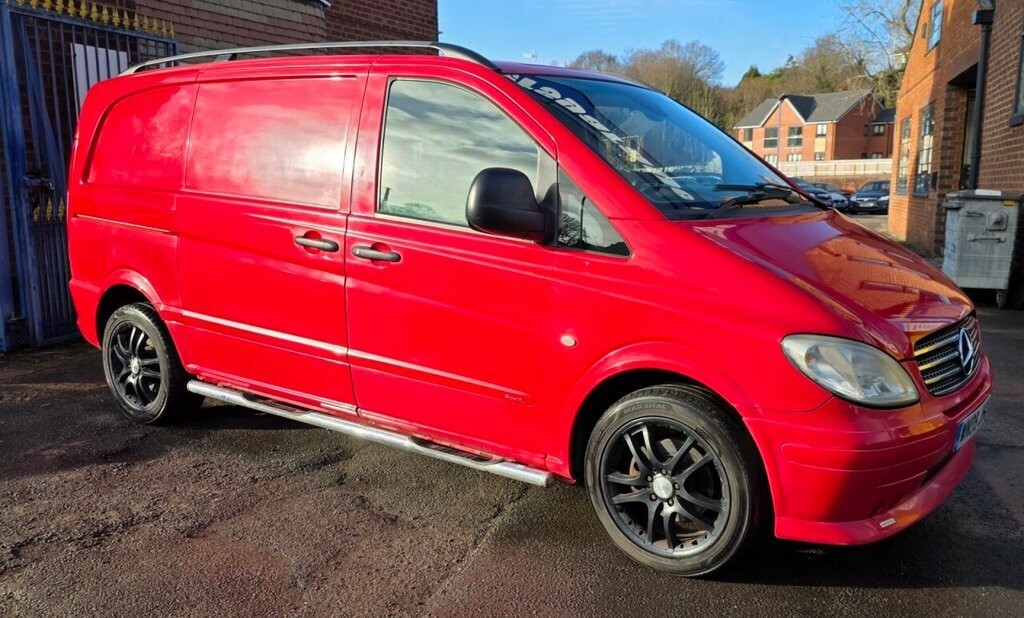 Mercedes-Benz Vito 3.0 120Cdi WN09JHU Red #2