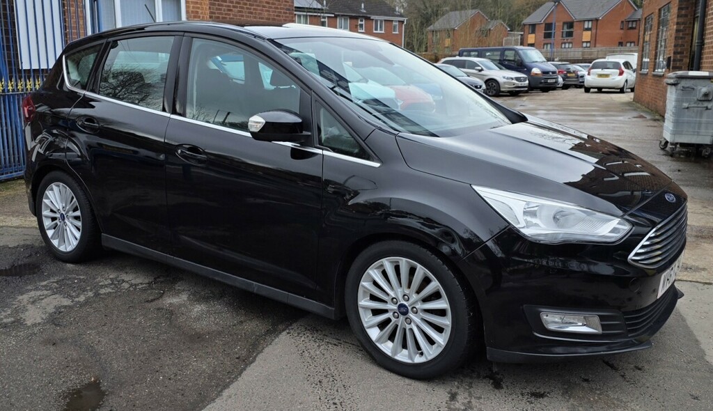Ford C-Max 1.0 T Ecoboost Titanium MV67ZWL Black #2