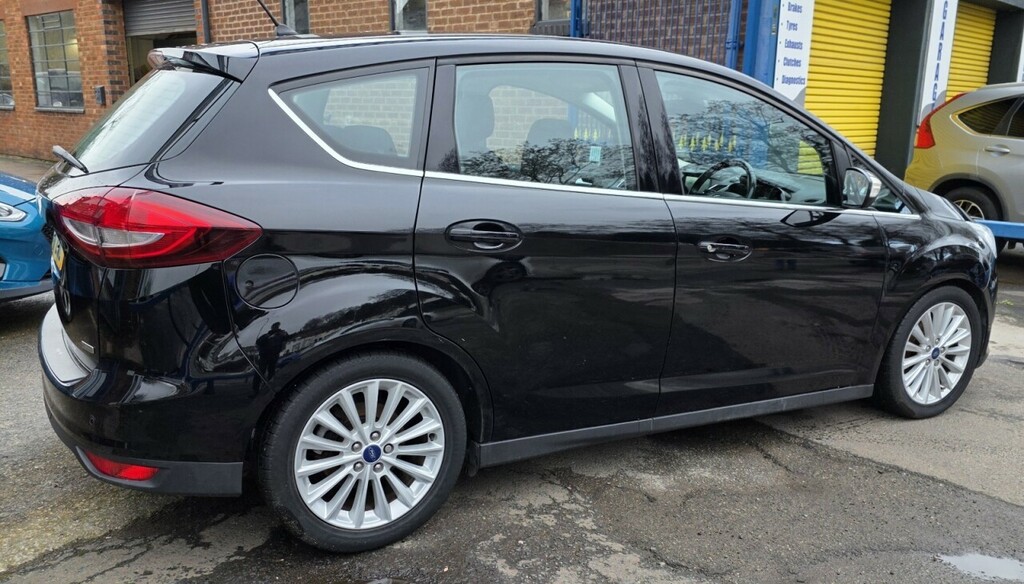 Ford C-Max 1.0 T Ecoboost Titanium MV67ZWL Black #6