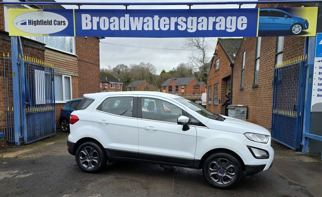 Ford Ecosport 1.0 T Ecoboost Zetec White