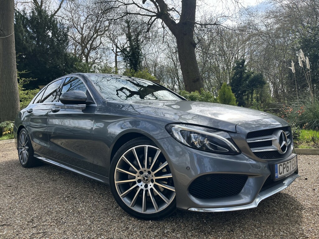 Mercedes-Benz C Class 2.0 C200 Amg Line 2017 Grey