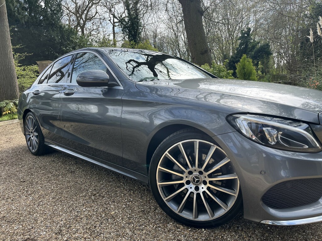 Mercedes-Benz C Class 2.0 C200 Amg Line 2017 CP67EMF Grey #4