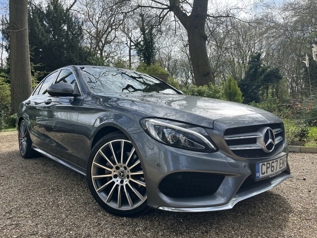 Mercedes-Benz C Class 2.0 C200 Amg Line 2017 CP67EMF Grey #3