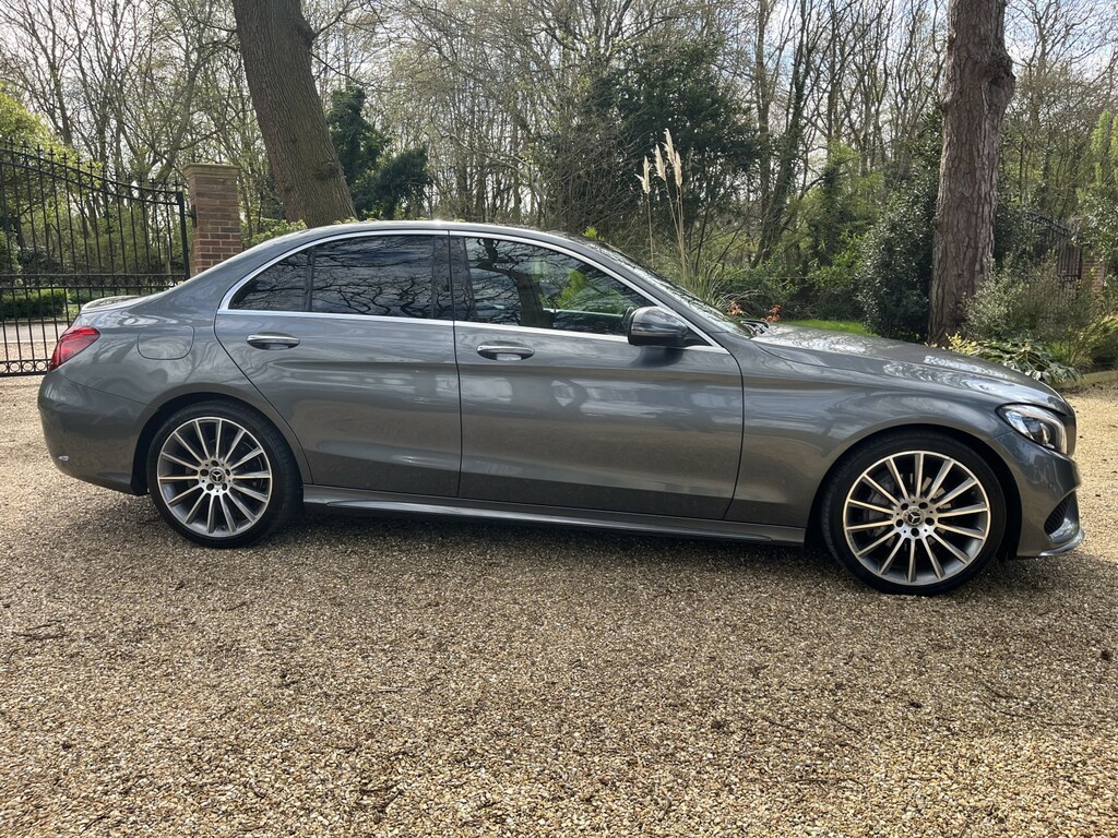 Mercedes-Benz C Class 2.0 C200 Amg Line 2017 CP67EMF Grey #6
