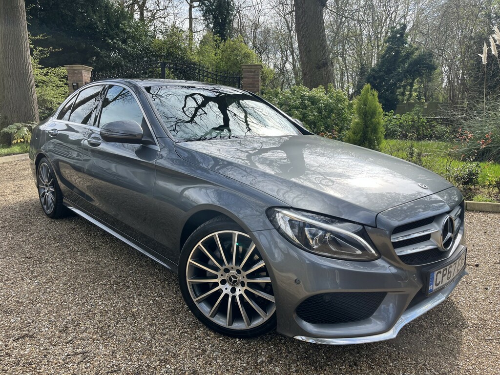 Mercedes-Benz C Class 2.0 C200 Amg Line 2017 CP67EMF Grey #2