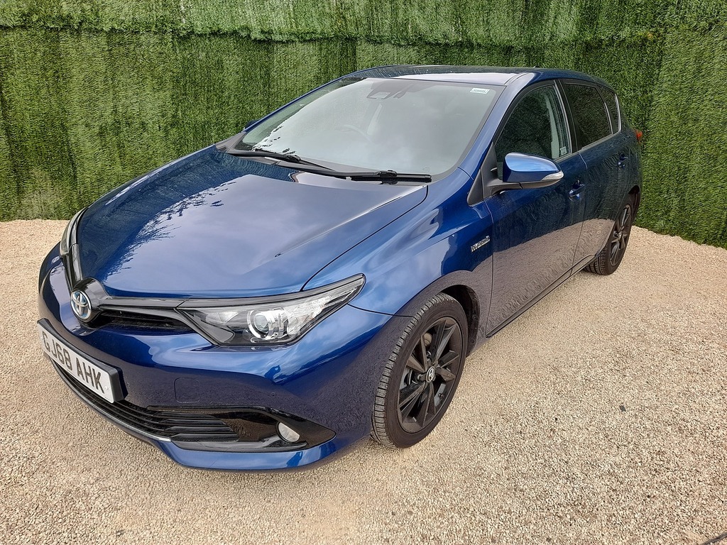 Toyota Auris Vvt-h Design GJ68AHK Blue #4