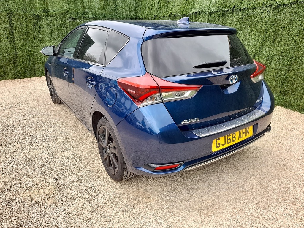 Toyota Auris Vvt-h Design GJ68AHK Blue #6