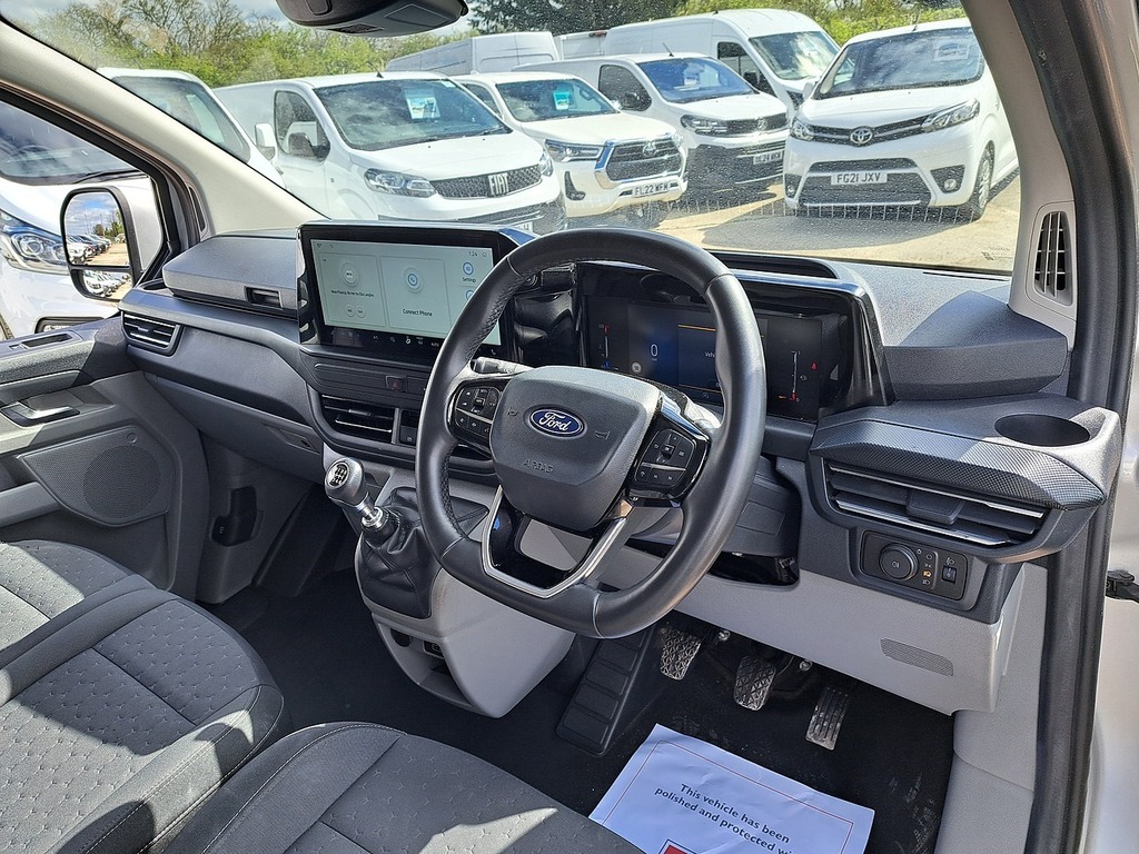 Ford Transit Custom 300 Ecoblue Limited LG24YTS Silver #2
