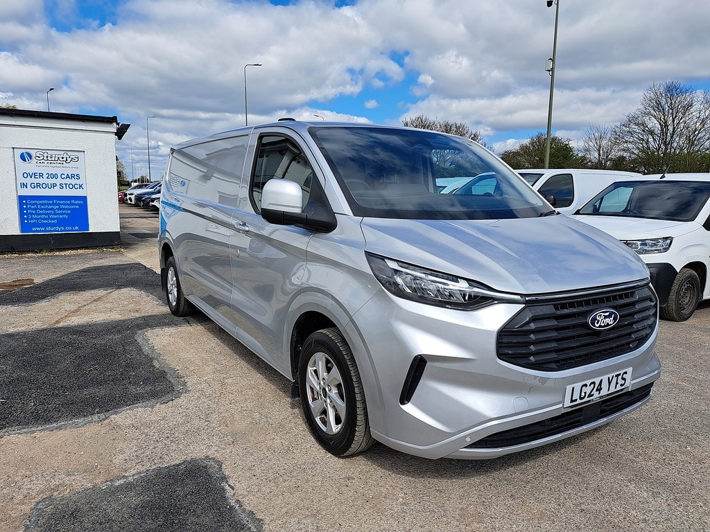 Ford Transit Custom 300 Ecoblue Limited LG24YTS Silver #3