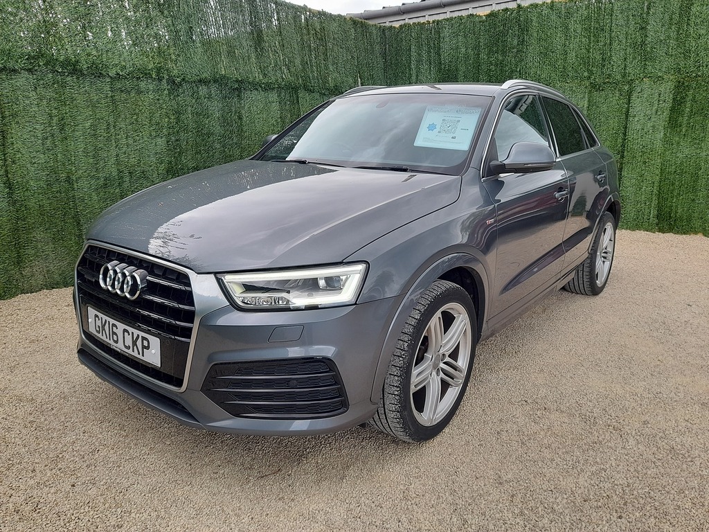 Audi Q3 Tdi S Line Plus GK16CKP Grey #4