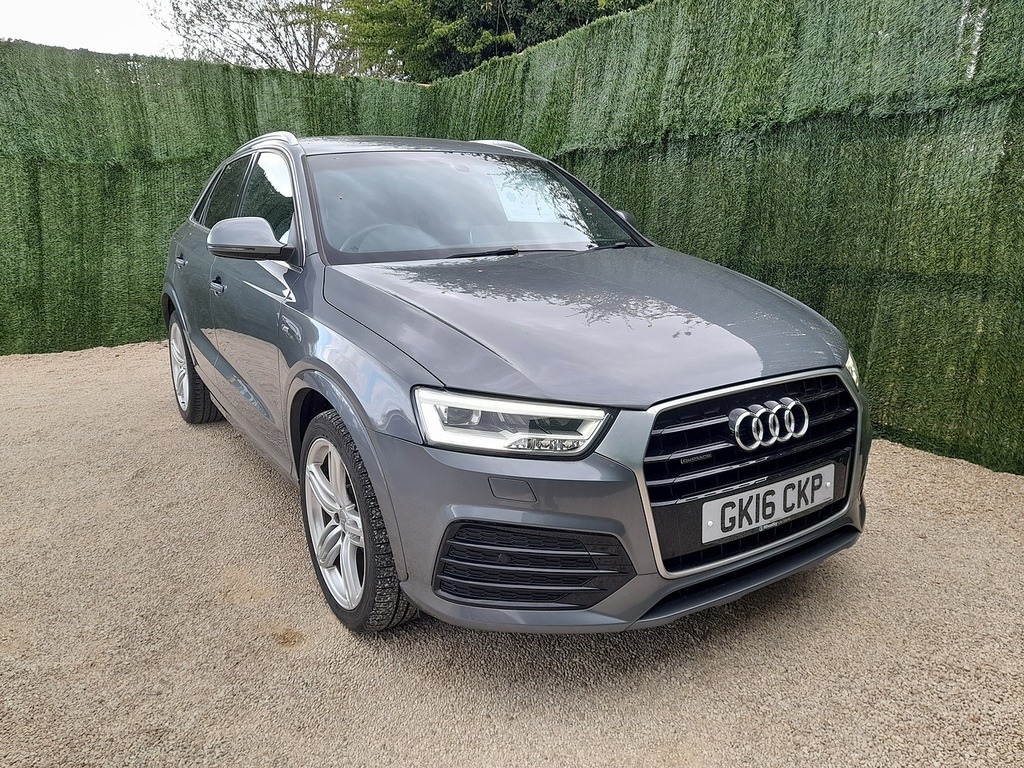 Audi Q3 Tdi S Line Plus GK16CKP Grey #2