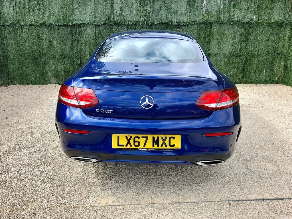 Mercedes-Benz C Class C200 Amg Line Blue #6