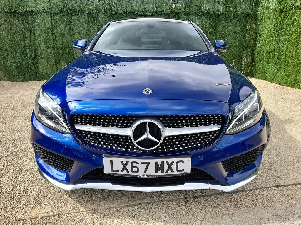 Mercedes-Benz C Class C200 Amg Line Blue #3
