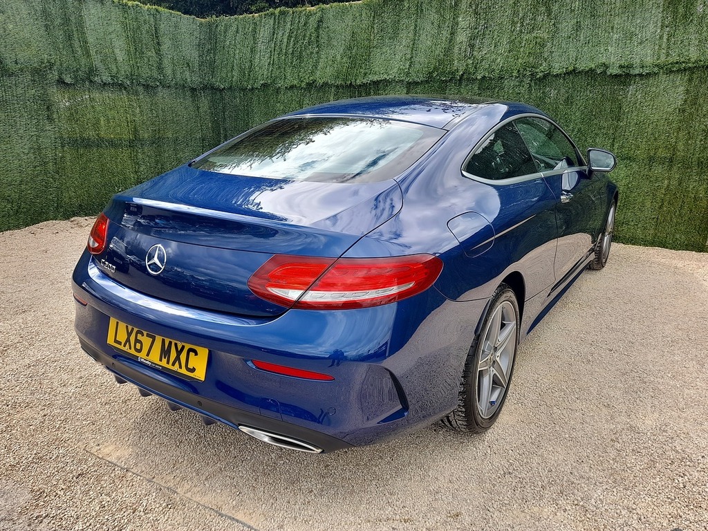 Mercedes-Benz C Class C200 Amg Line Blue #5