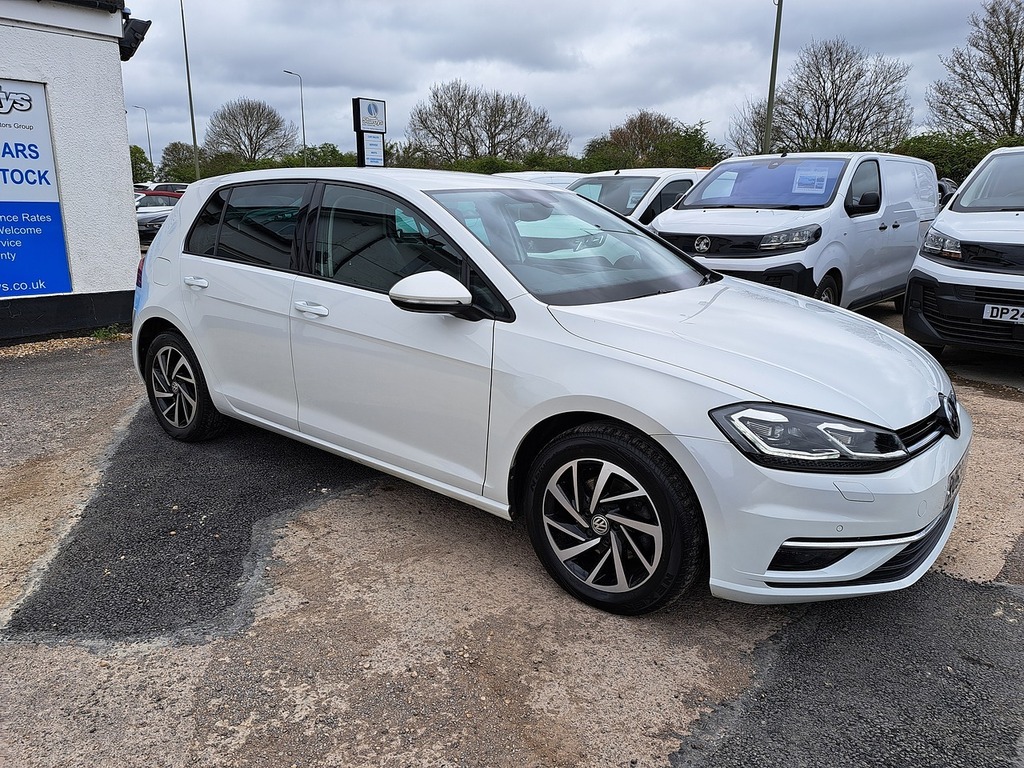 Volkswagen Golf Tdi Match RO69CDX White #5