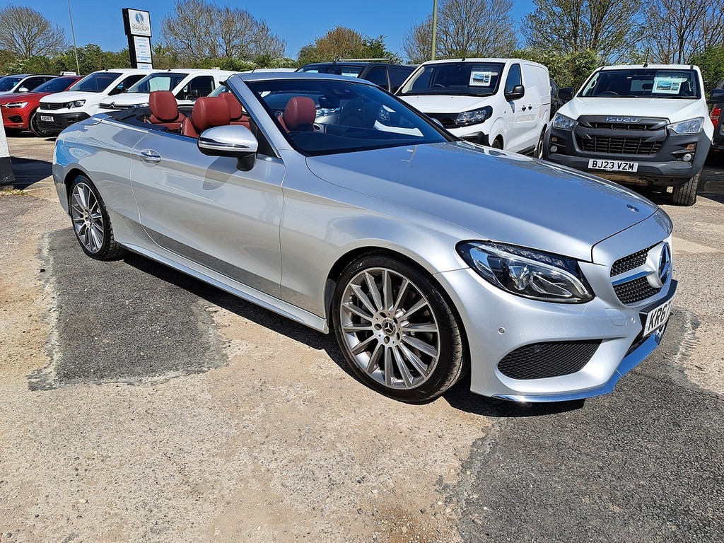 Mercedes-Benz C Class C250d Amg Line KR67KGA Silver #5