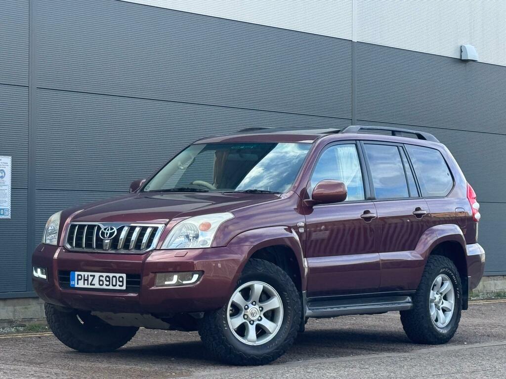 Toyota Land Cruiser 3.0 D-4d Lc5 Red #2