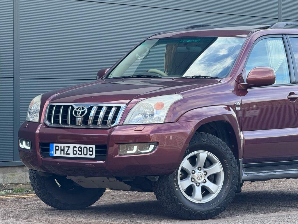 Toyota Land Cruiser 3.0 D-4d Lc5 Red #3