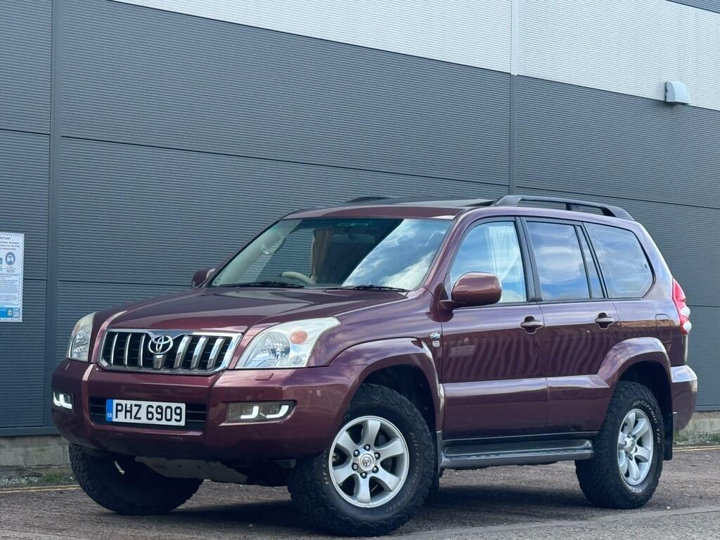 Toyota Land Cruiser 3.0 D-4d Lc5 Red