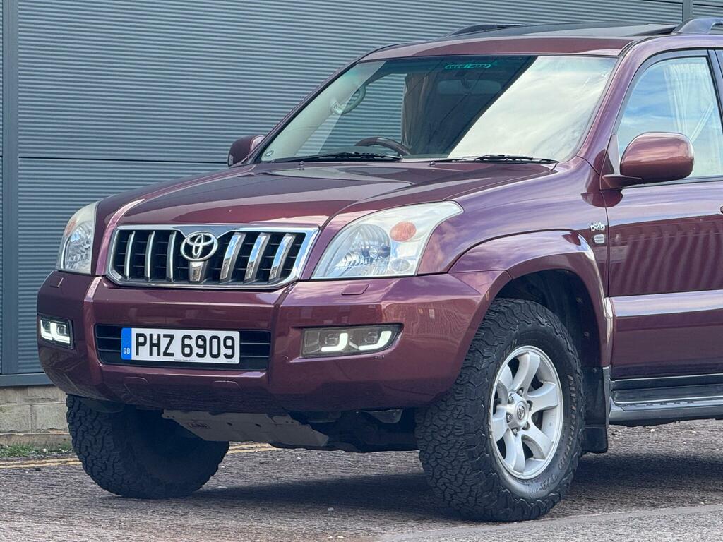 Toyota Land Cruiser 3.0 D-4d Lc5 Red #6