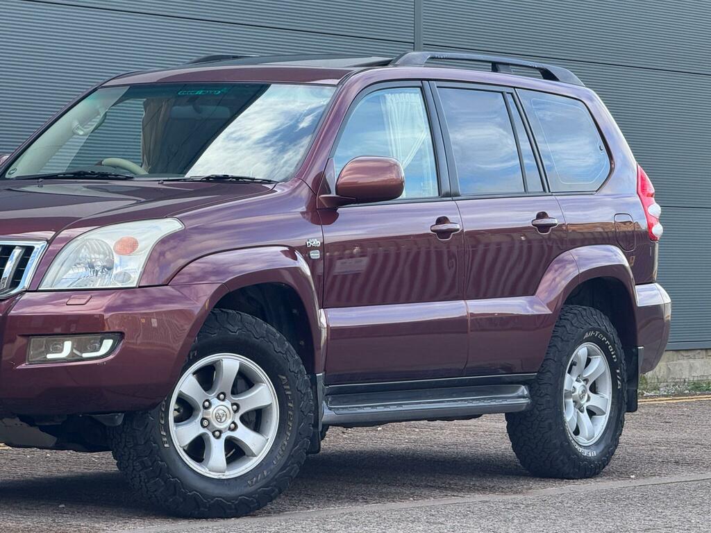Toyota Land Cruiser 3.0 D-4d Lc5 Red #4