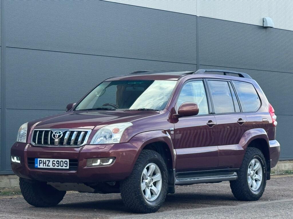 Toyota Land Cruiser 3.0 D-4d Lc5 Red #5