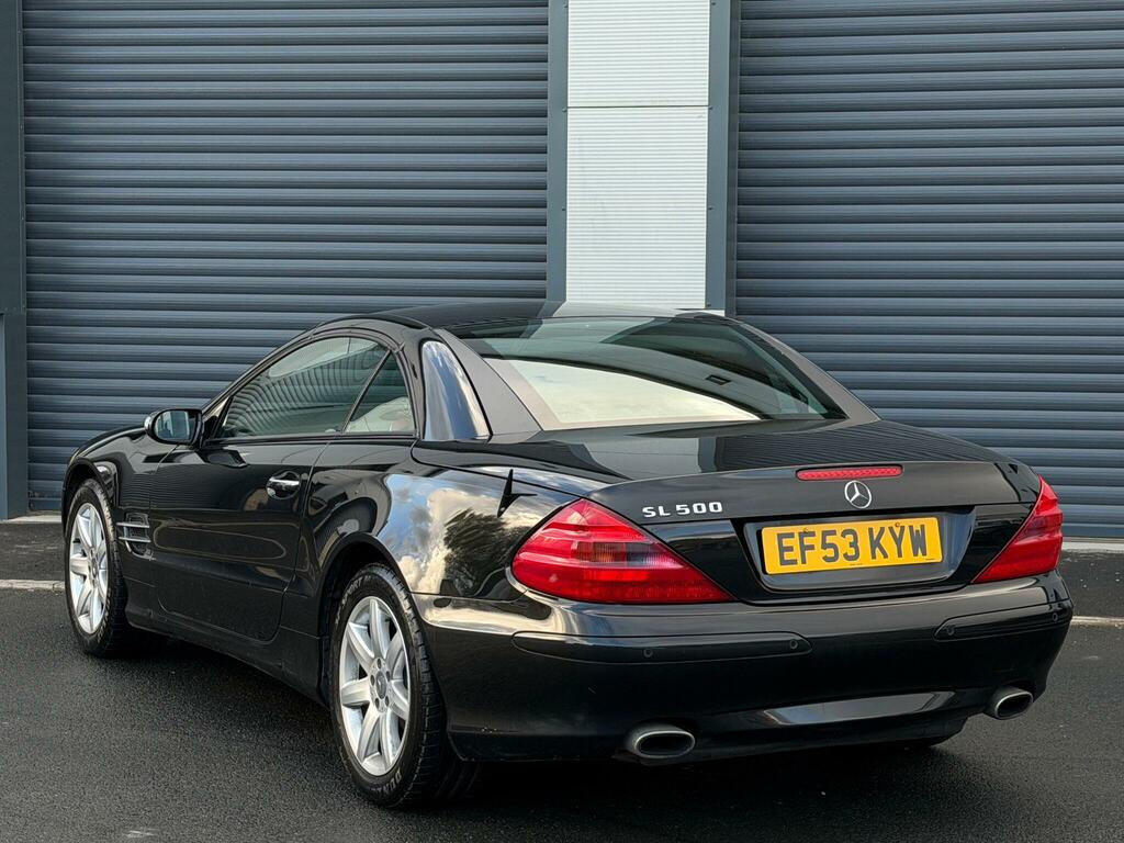 Mercedes-Benz SL Class 5.0 Sl500 Black #6