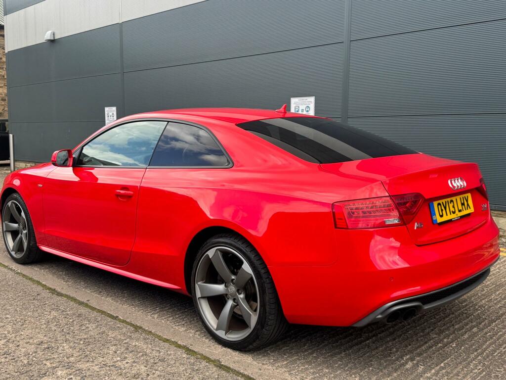 Audi A5 2.0 Tdi Black Edition Quattro Euro 5 Ss OY13LHX Red #6