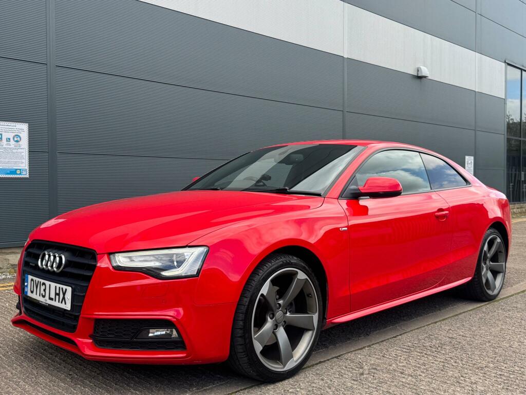Audi A5 2.0 Tdi Black Edition Quattro Euro 5 Ss Red