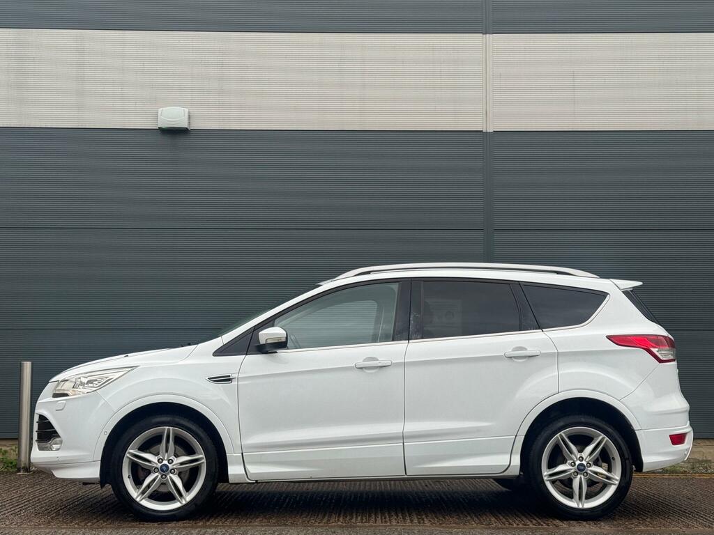 Ford Kuga 2.0 Tdci Titanium X Sport 2Wd Euro 6 Ss YB64WXF White #6