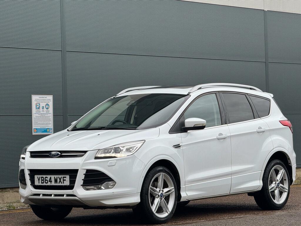 Ford Kuga 2.0 Tdci Titanium X Sport 2Wd Euro 6 Ss YB64WXF White #5