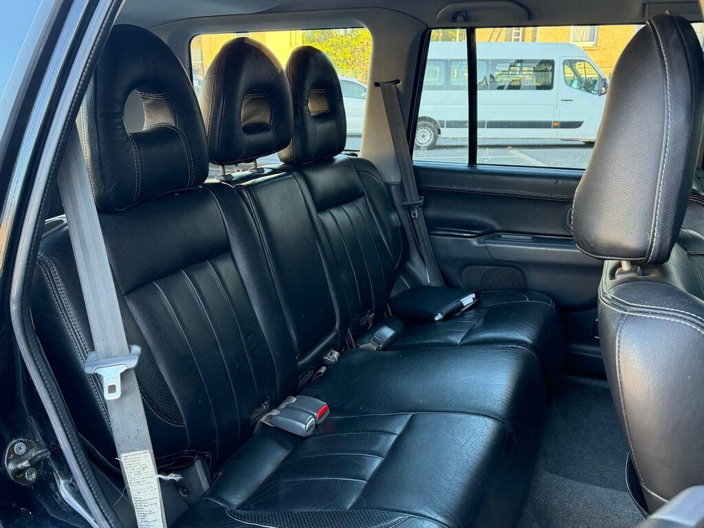 Mitsubishi Shogun Sport Suv 2.5 Td Trojan 200656 Black #17