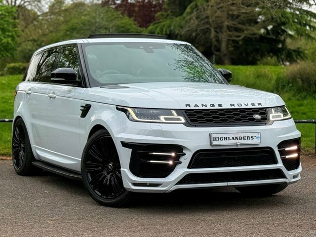 Land Rover Range Rover Sport 2019 3.0 Sd V6 Hse Dynamic Lumma Kit Black Pack Op GX19UFW White #2