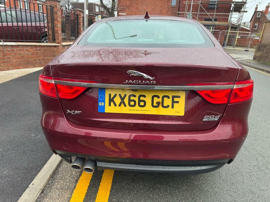 Jaguar XF 2.0D Prestige Awd Euro 6 S S KX66GCF Red #4