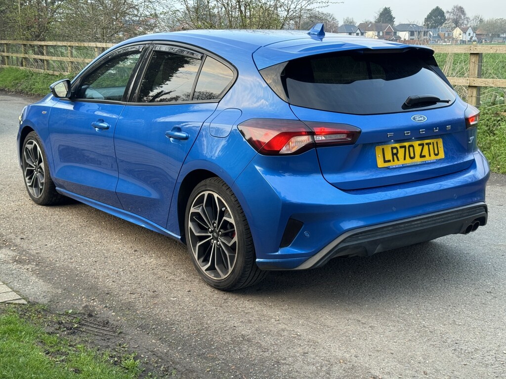 Ford Focus Hatchback 1.0 T Ecoboost St-line X 202070 LR70ZTU Blue #3