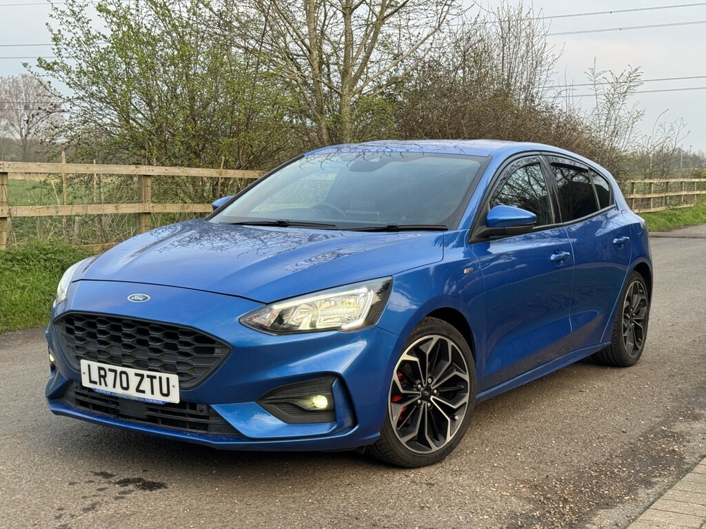 Ford Focus Hatchback 1.0 T Ecoboost St-line X 202070 LR70ZTU Blue #4