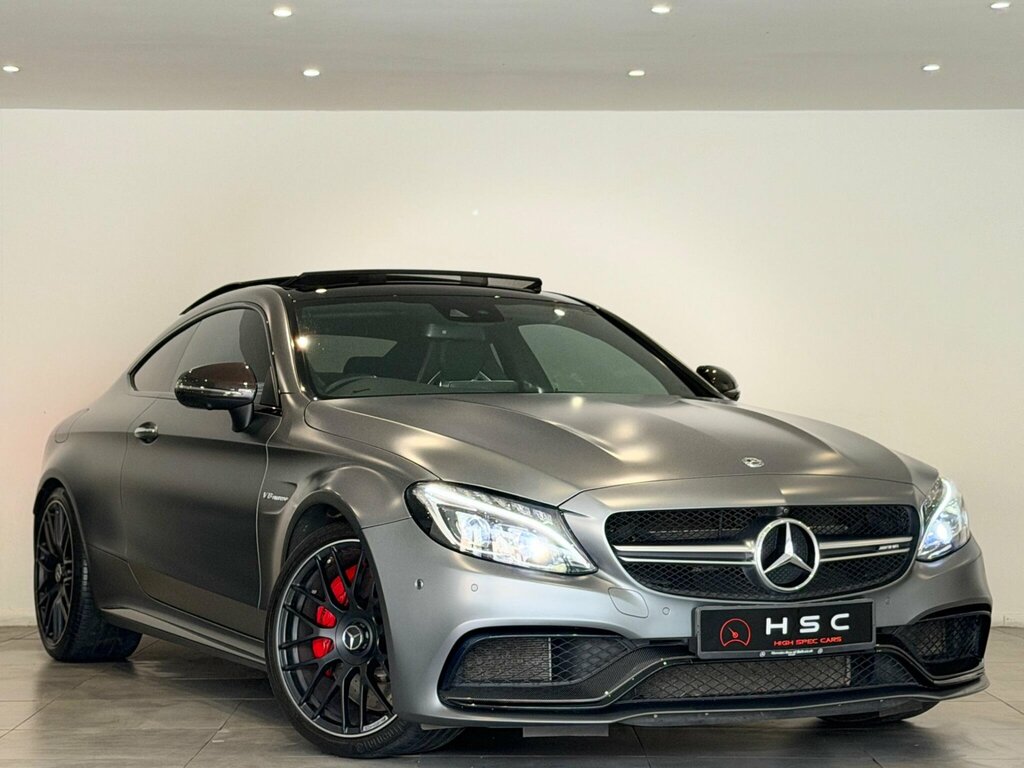 Mercedes-Benz C Class 4.0 C63 V8 Biturbo Amg S Premium Spds Mct Euro 6 Grey
