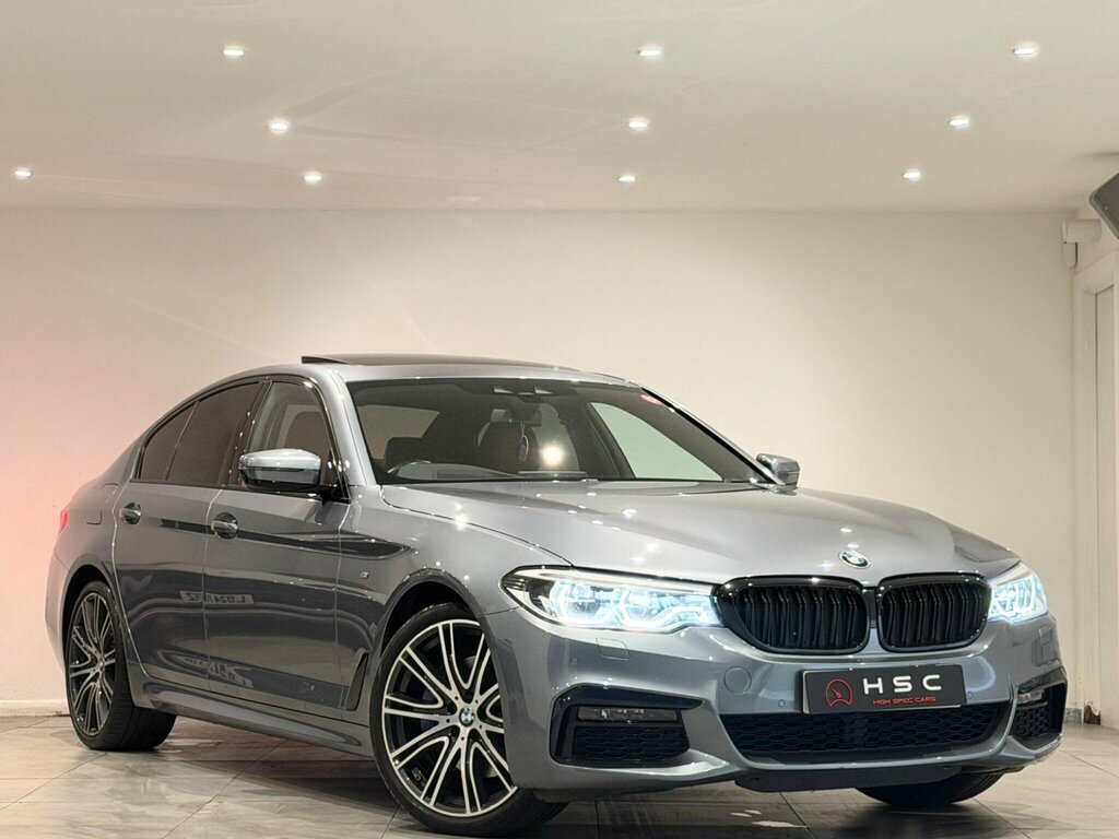 BMW 5 Series 3.0 530D M Sport Xdrive Euro 6 Ss Blue
