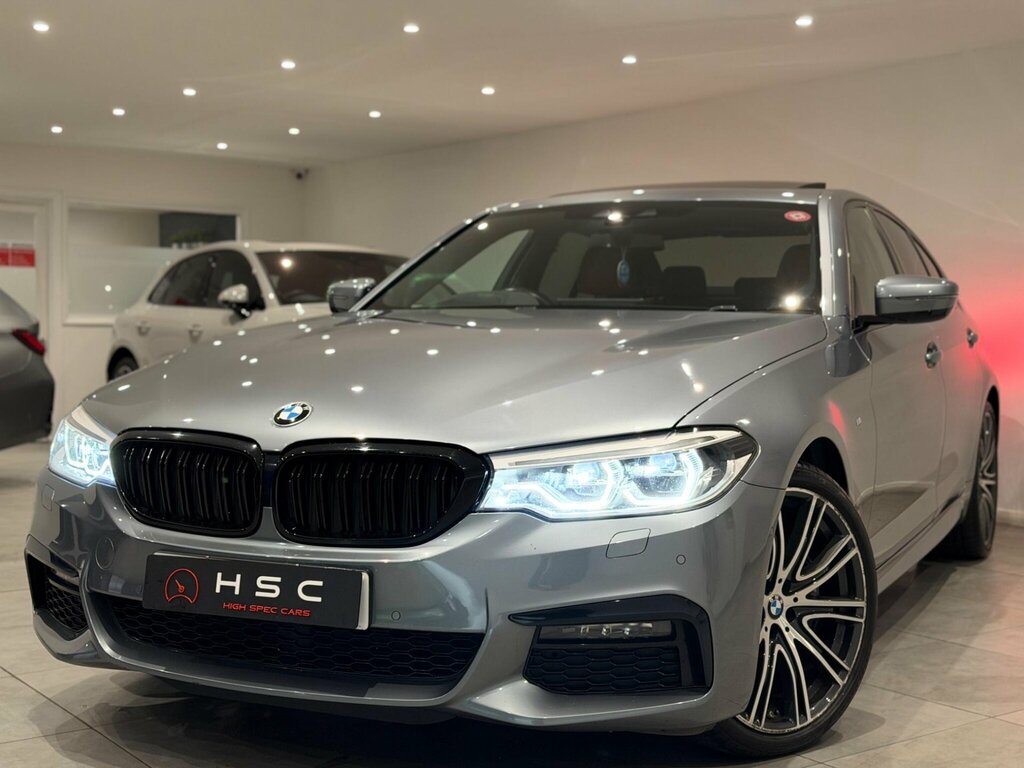 BMW 5 Series 3.0 530D M Sport Xdrive Euro 6 Ss Blue #3