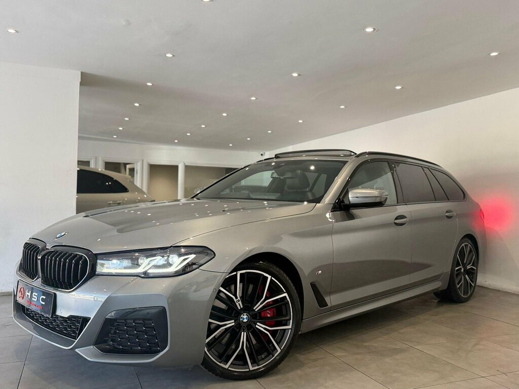 BMW 5 Series 3.0 530D Mht M Sport Touring Steptronic Xdrive Eur Grey #2