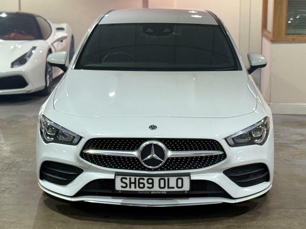 Mercedes-Benz CLA Class 2.0 Cla220d Amg Line Premium Shooting Brake 8G-d SH69OLO White #2