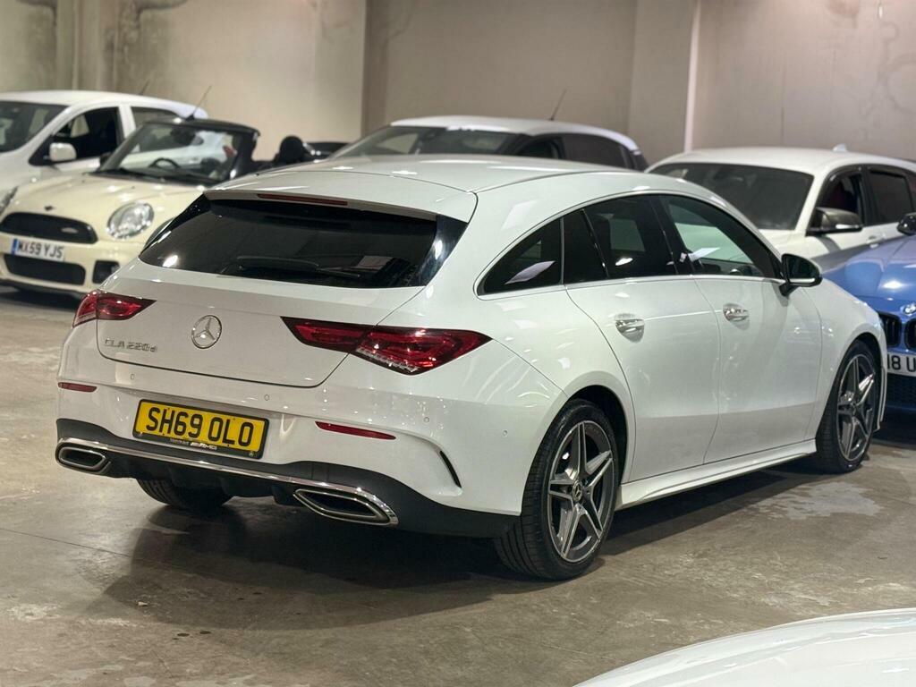 Mercedes-Benz CLA Class 2.0 Cla220d Amg Line Premium Shooting Brake 8G-d SH69OLO White #4