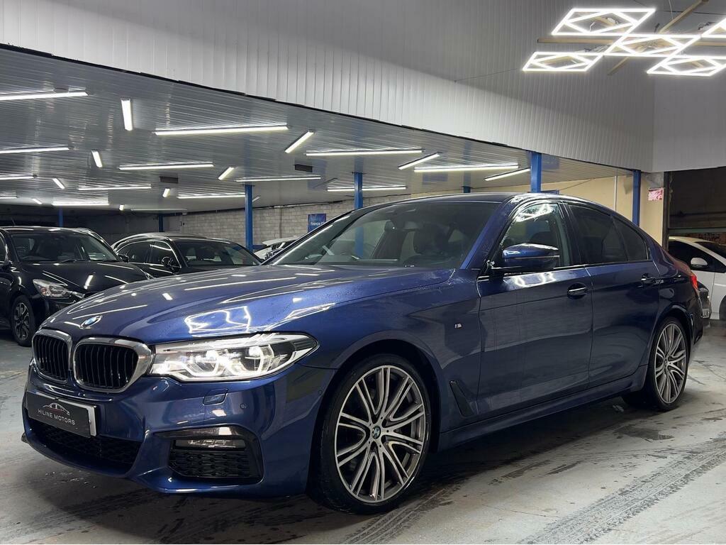 BMW 5 Series 3.0 530D M Sport Xdrive Euro 6 S S Blue #3