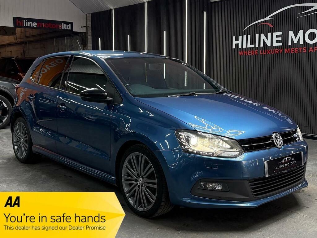 Volkswagen Polo 1.4 Tsi Bluemotion Tech Act Bluegt Euro 6 S S Blue